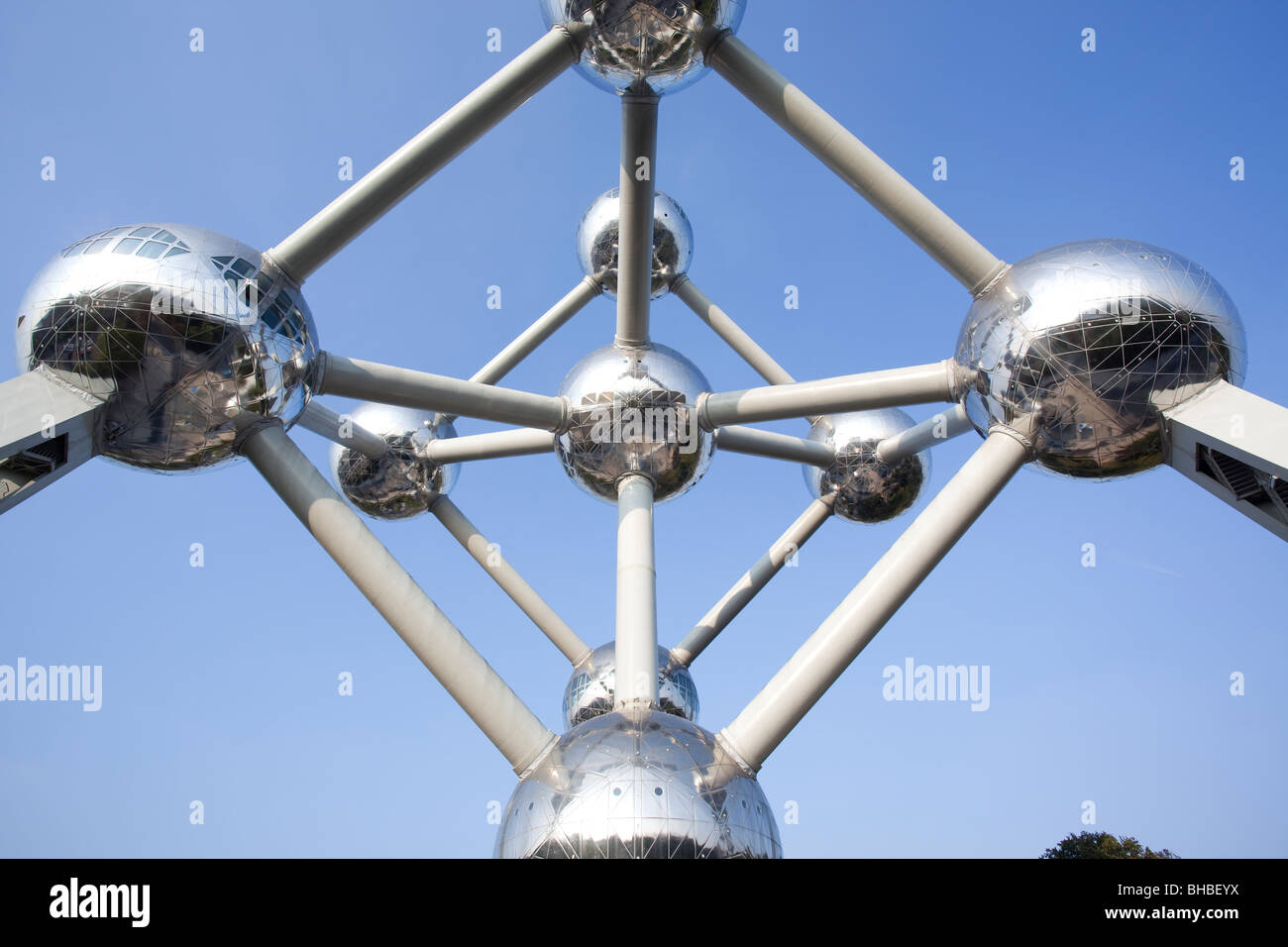 'The Atomium' Brussels Belgium Stock Photo