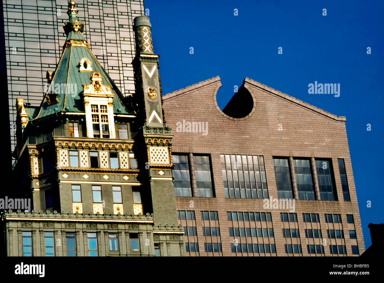 Tyt Building New York, NY - USA- Top of A.T. & T. Building with Crown Building ...