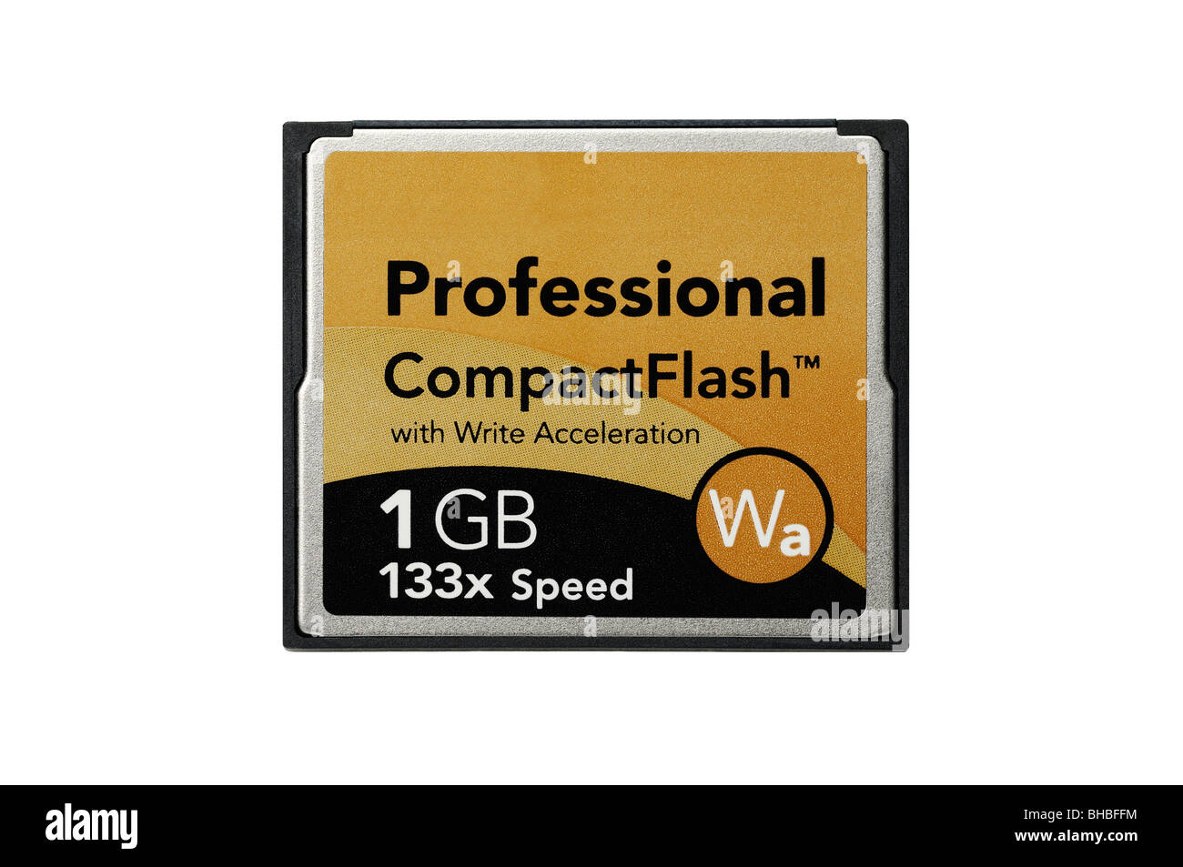 Compactflash Memory Card Stock Photo