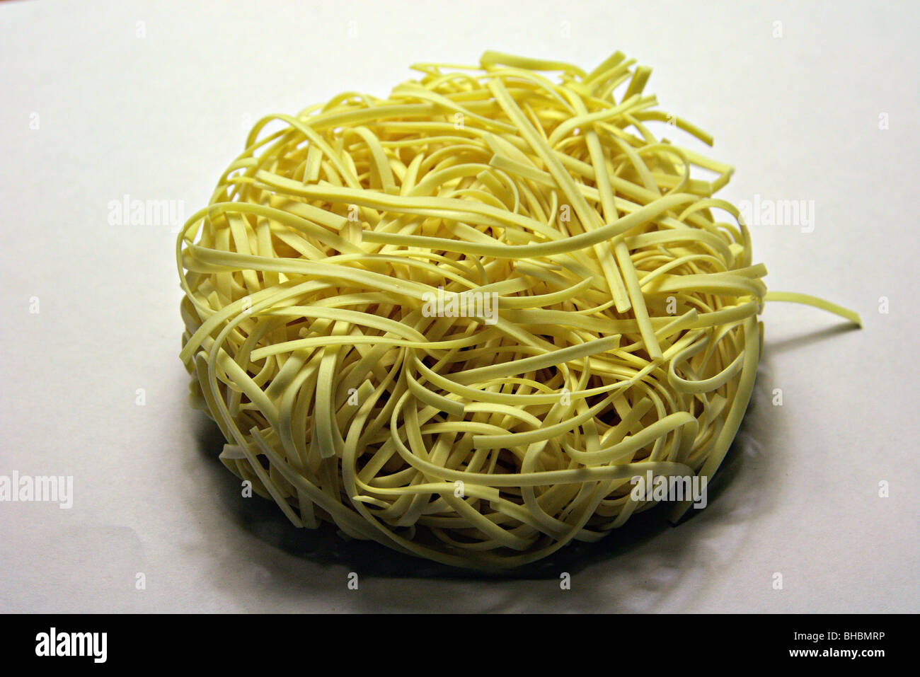 Dried egg noodles Stock Photo Alamy