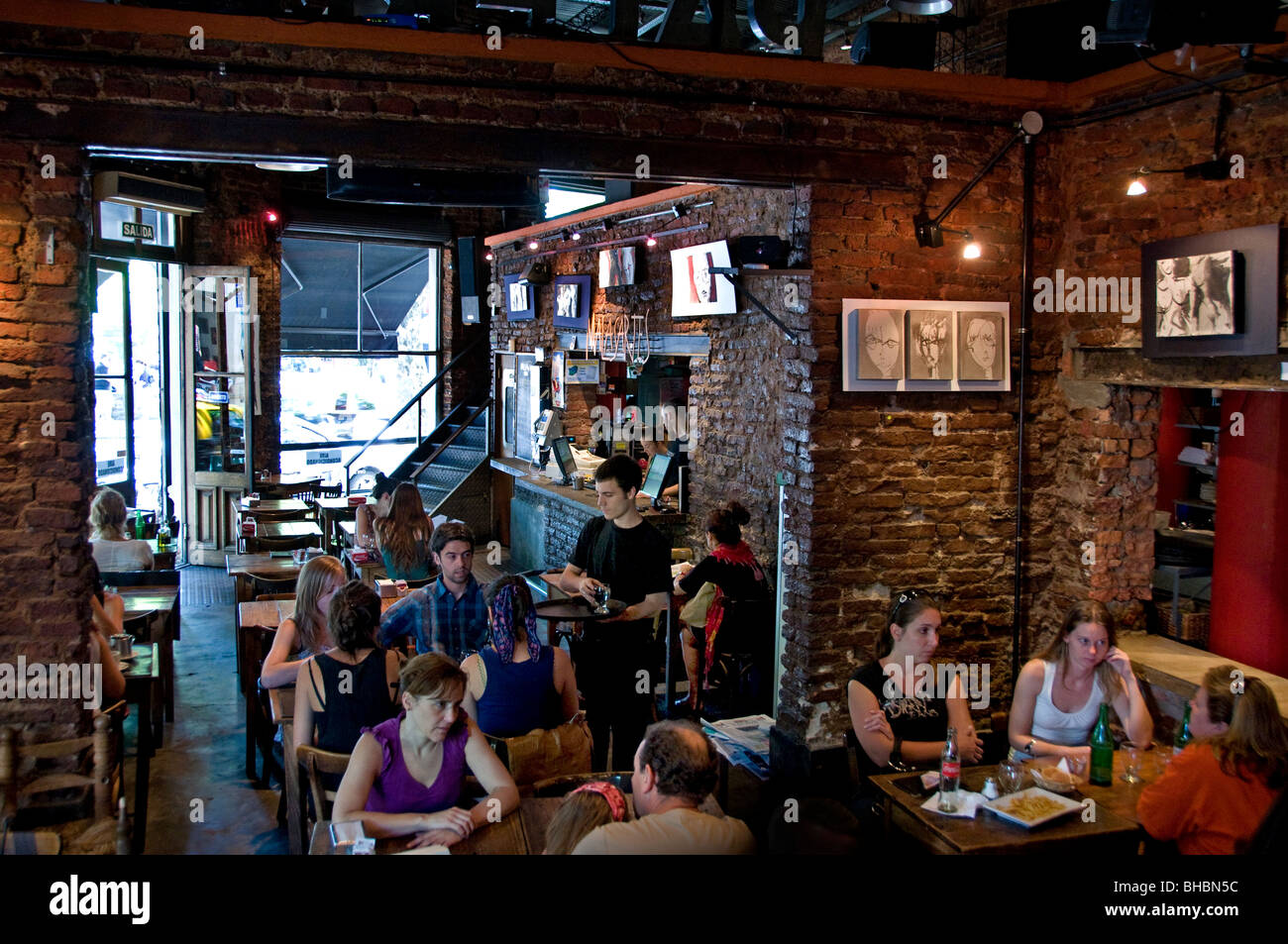 Soho Palermo Viejo Bar Cafe Pub Buenos Aires Restaurant Argentina Stock Photo