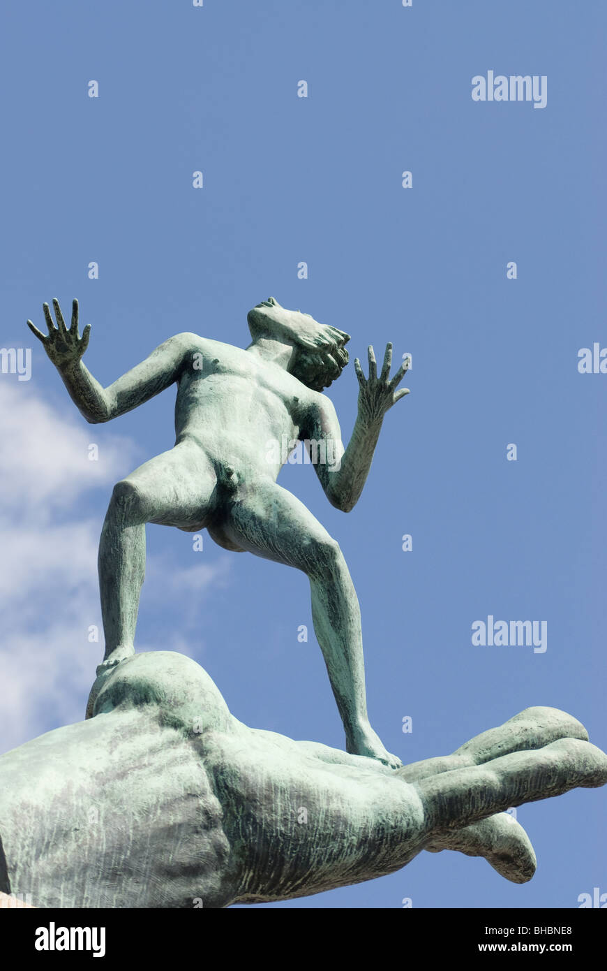 Hand god sculpture carl milles hi-res stock photography and images - Alamy