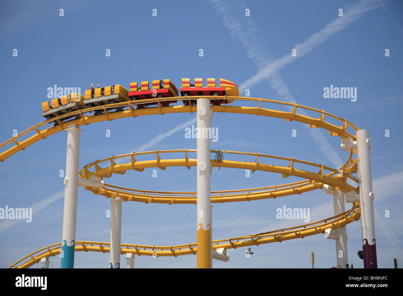 Roller Coaster Santa Monica Pier Santa Monica Los Angeles