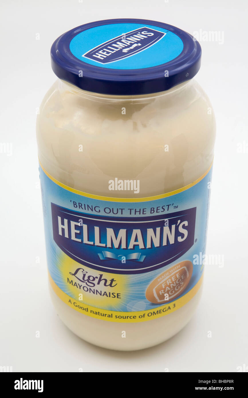 Hellmann's Light Mayonnaise Stock Photo Alamy
