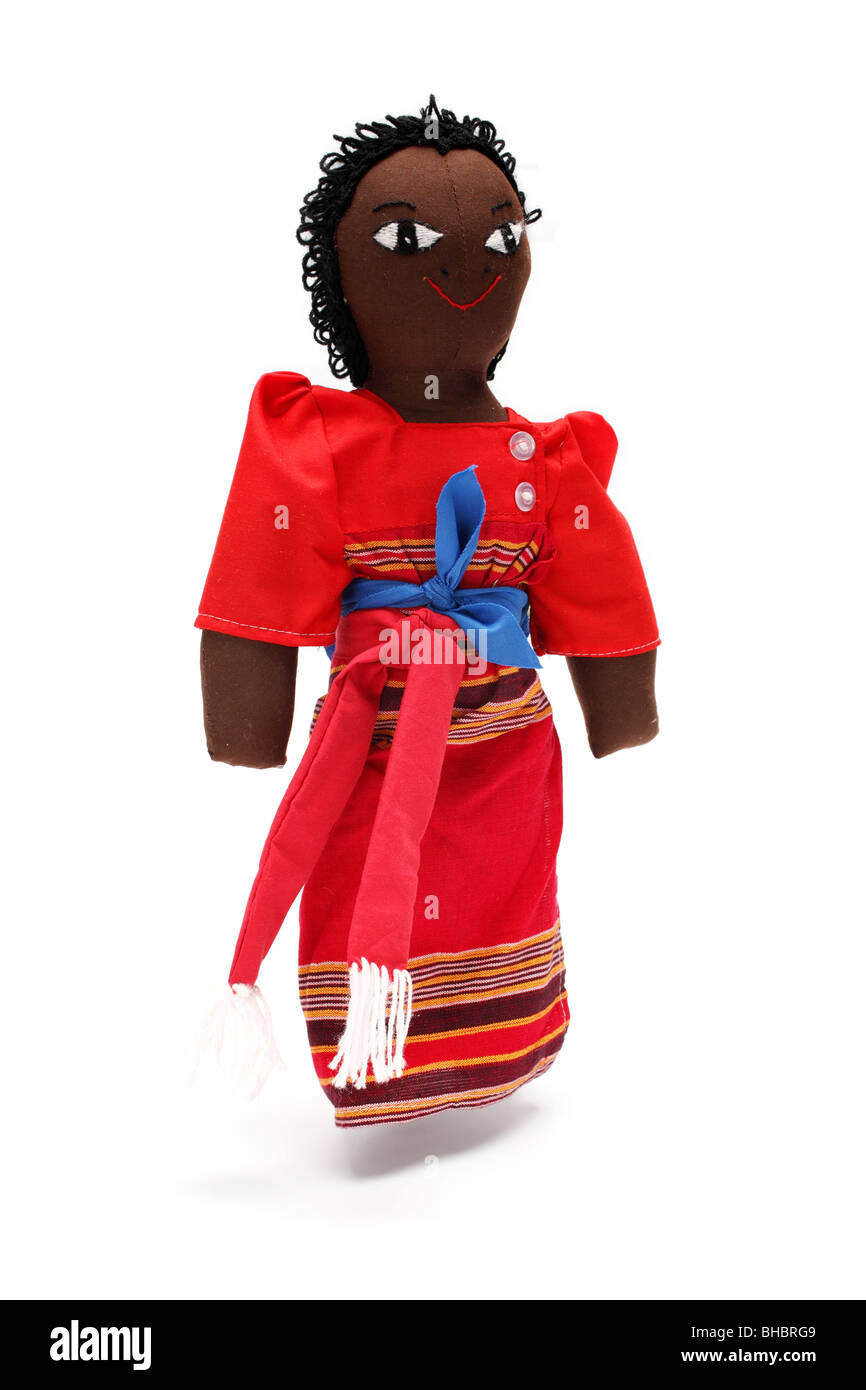 African Uganda stuffed soft toy doll childhood children decoration new