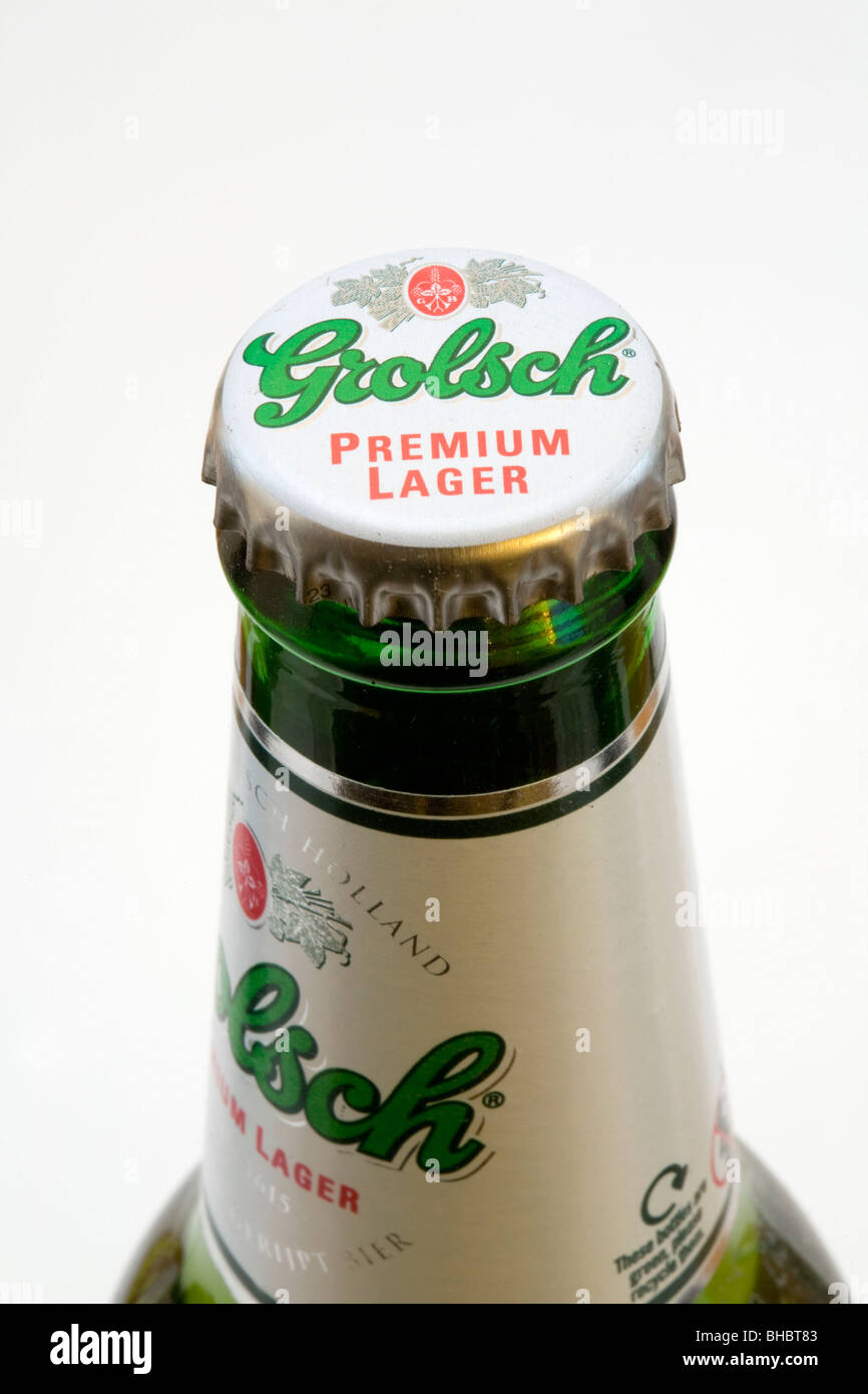Grolsch Lager Stock Photo
