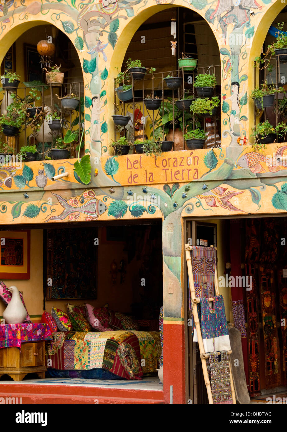 Store front in Tlaquepaque, Guadalajara, Jalisco, Mexico Stock Photo