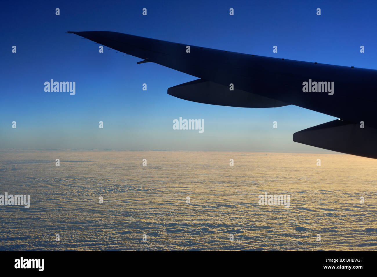 Aerial View Of Cloud Formation At 40 000 Feet From An Airplane Stock Photo Alamy