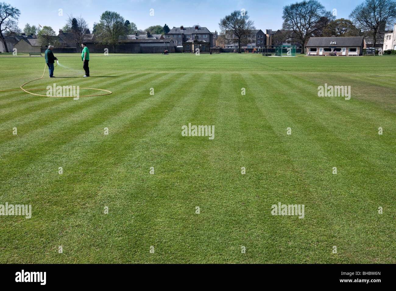 Cricket ground maintenance hires stock photography and images Alamy