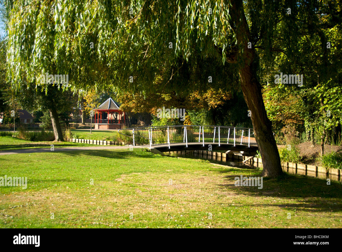 Kings Lynn Norfolk UK Park Stock Photo Alamy