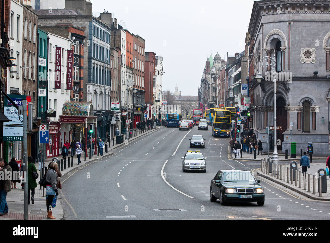 Dame Street. Dublin, Ireland Stock Photo Alamy