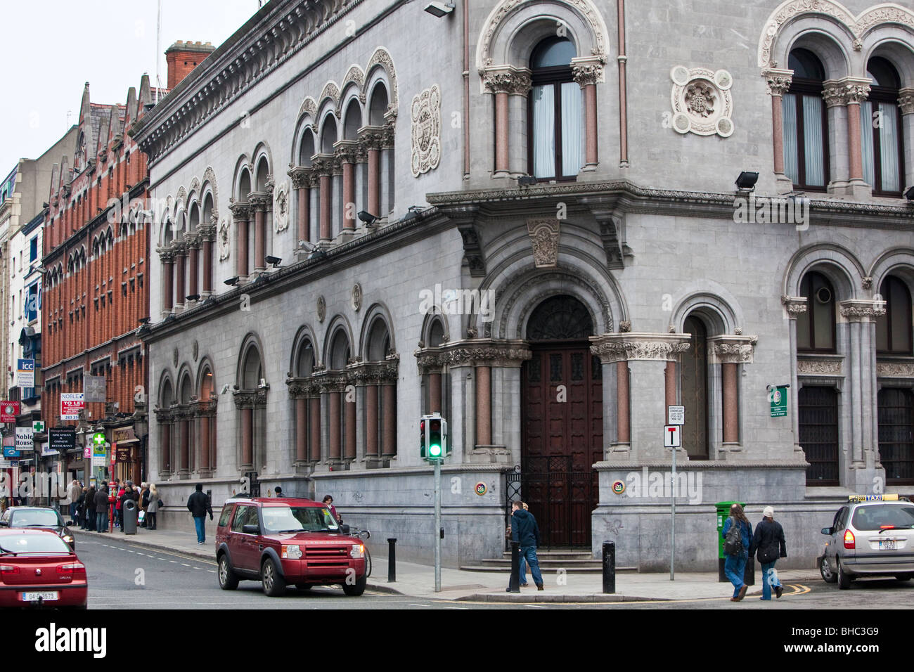 Dame Street. Dublin, Ireland Stock Photo Alamy