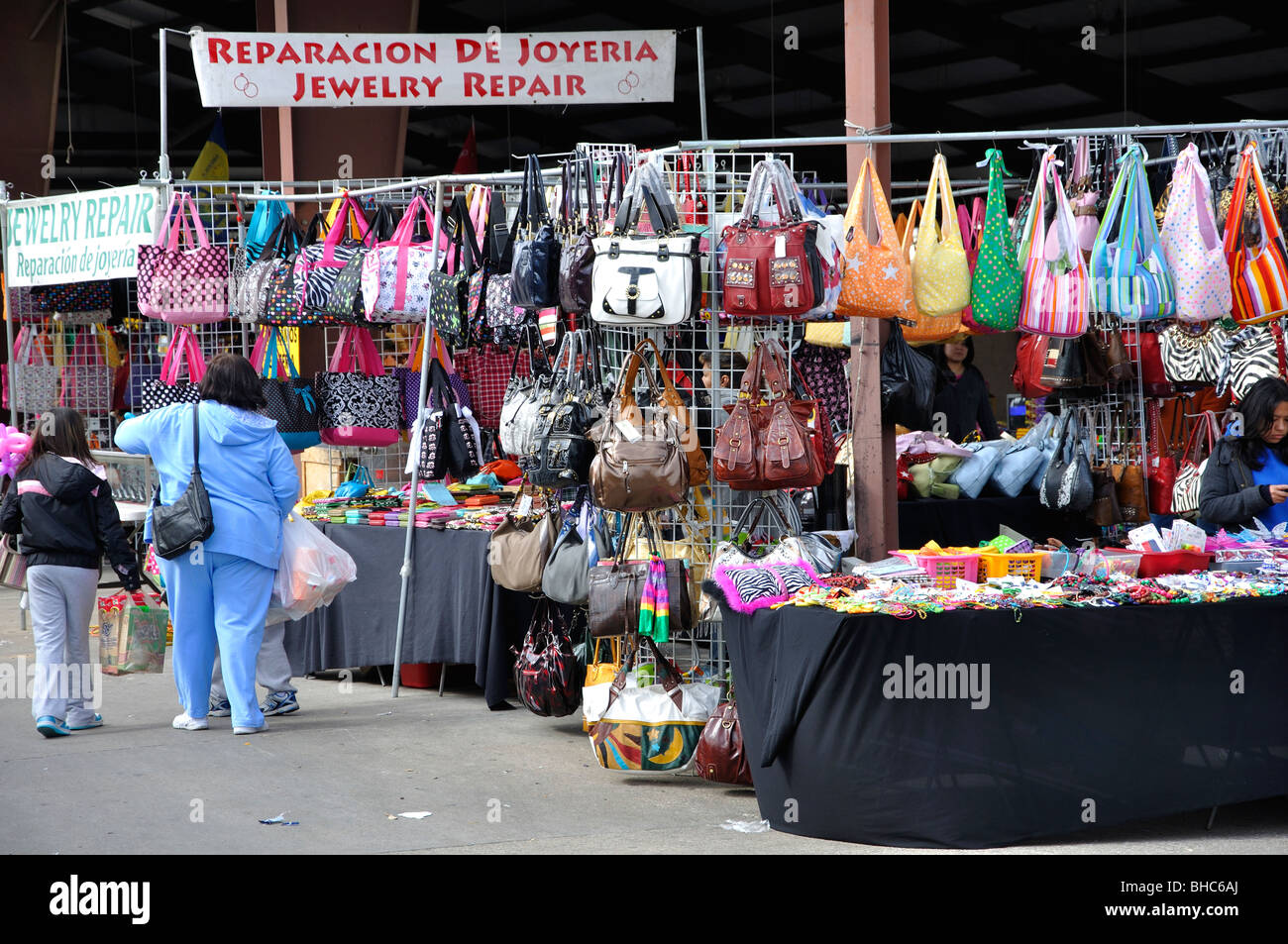 Fake designer handbags on sale at Traders Village - biggest flea market ...