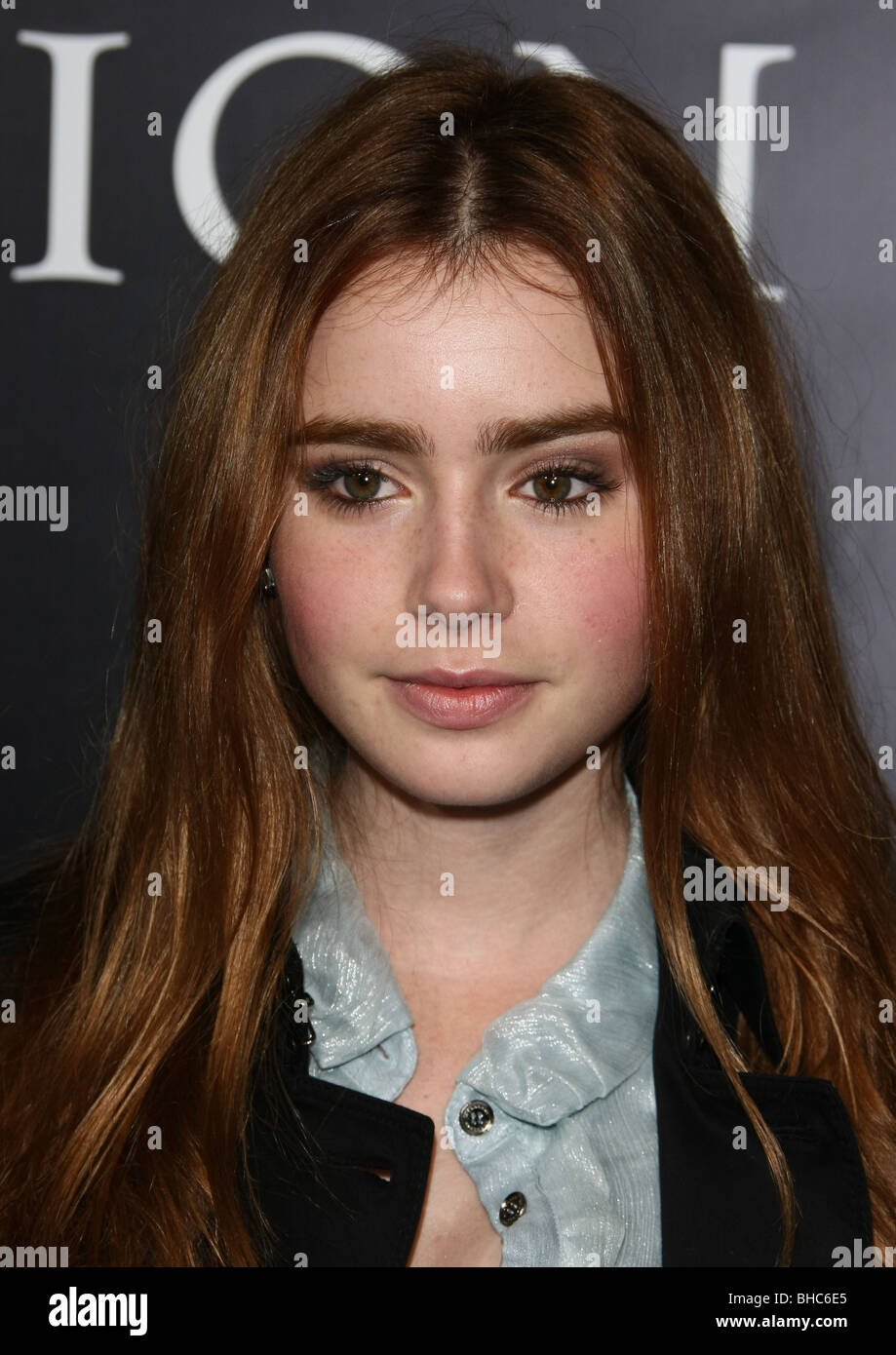 Lily collins hi-res stock photography and images - Alamy