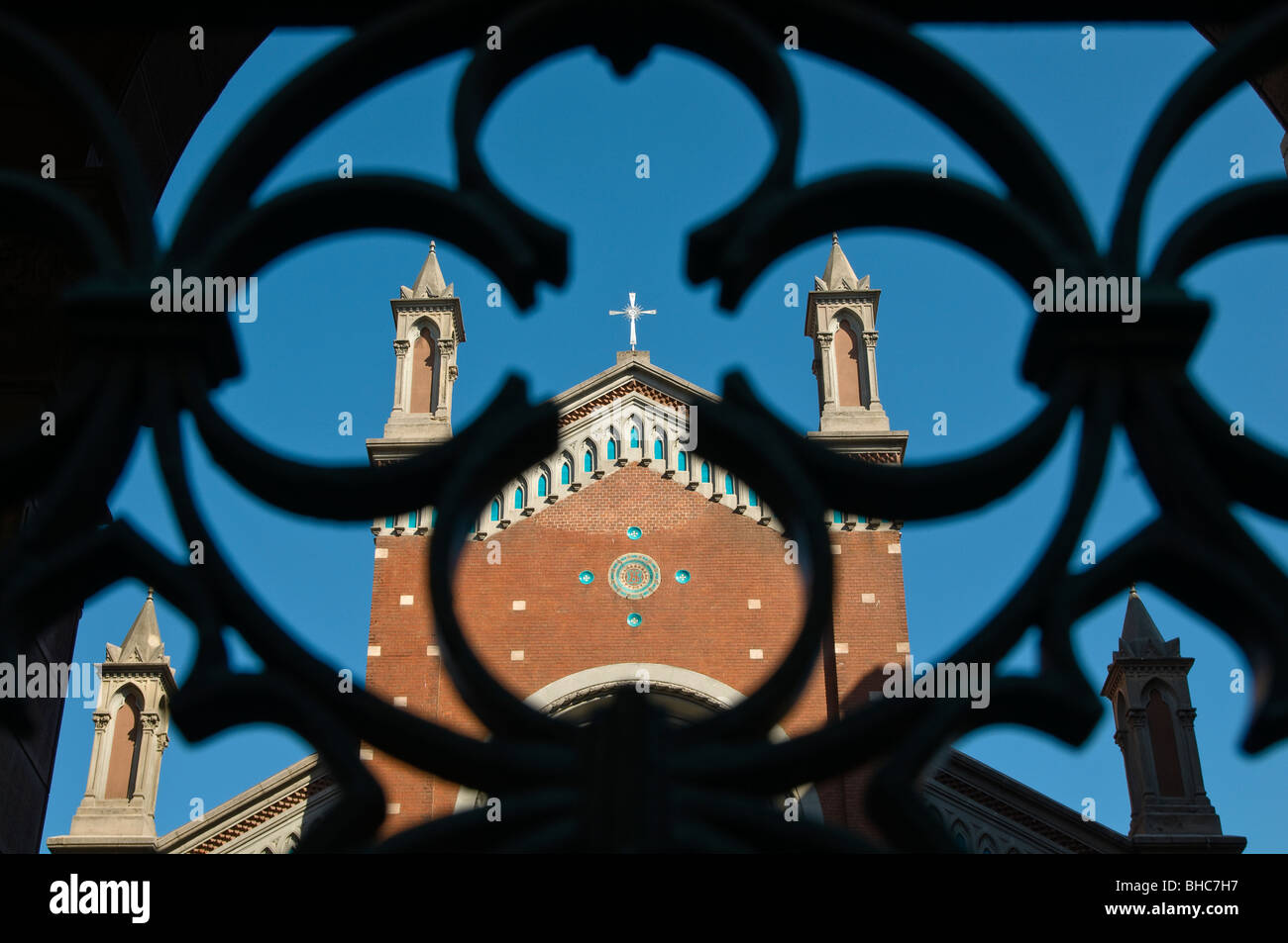 CHURCH OF SAINT ANTOINE ON ISTIKLAL STREET, BEYOGLU, ISTANBUL, TURKEY Stock Photo Alamy