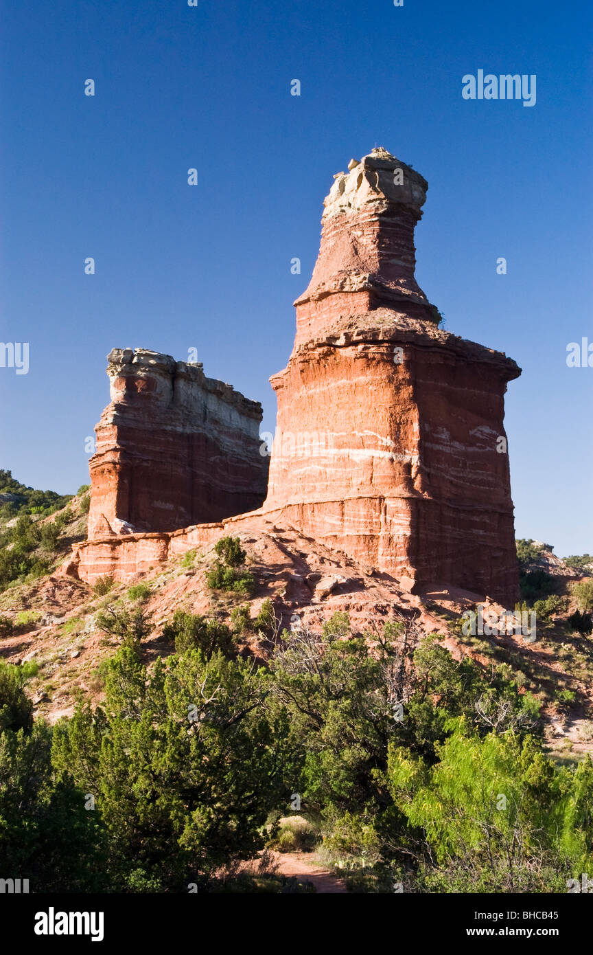 Lighthouse Peak in Palo Duro Canyon State Park in Texas Stock Photo Alamy