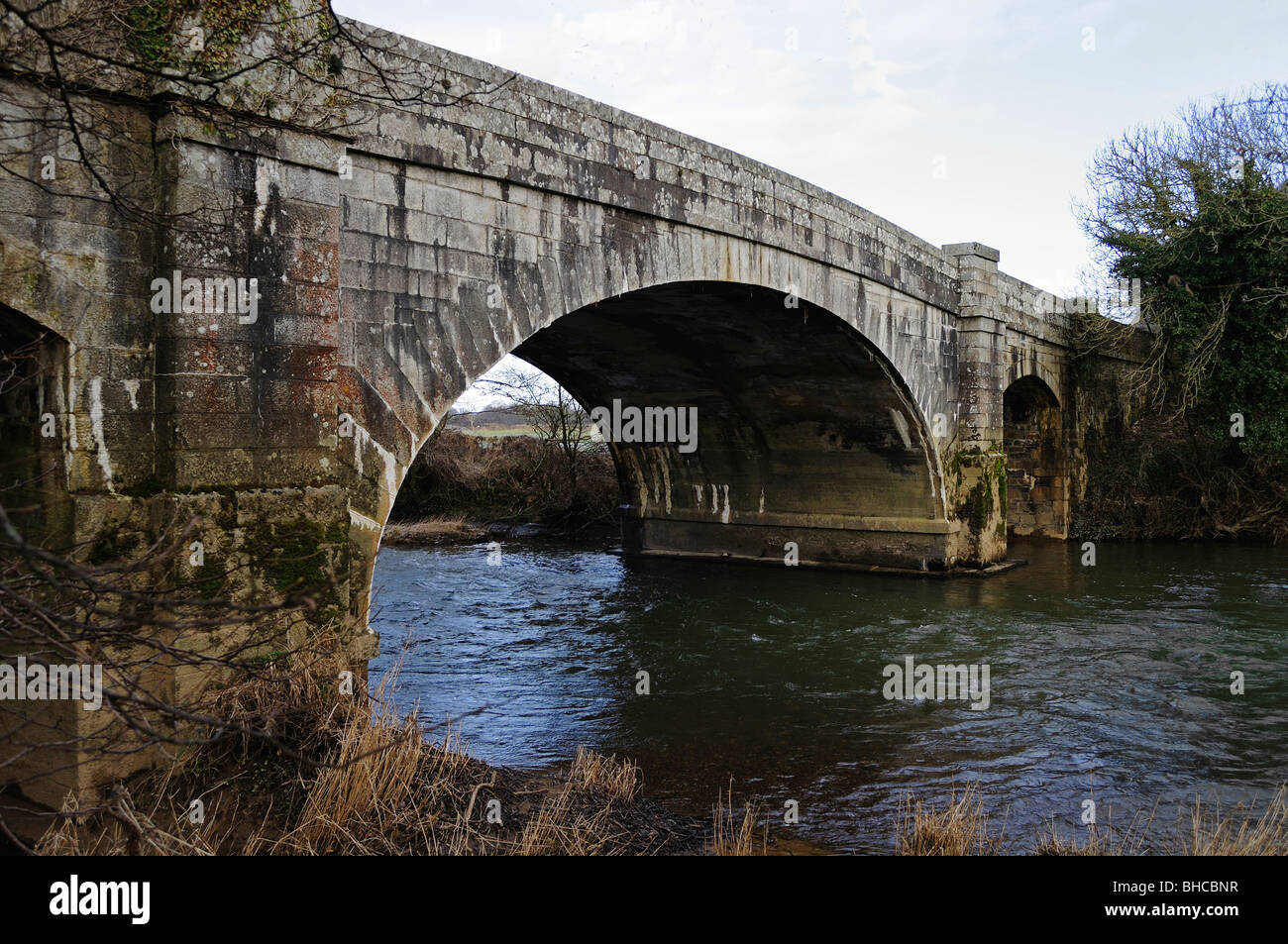 polson bridge, launceston, cornwall, uk Stock Photo