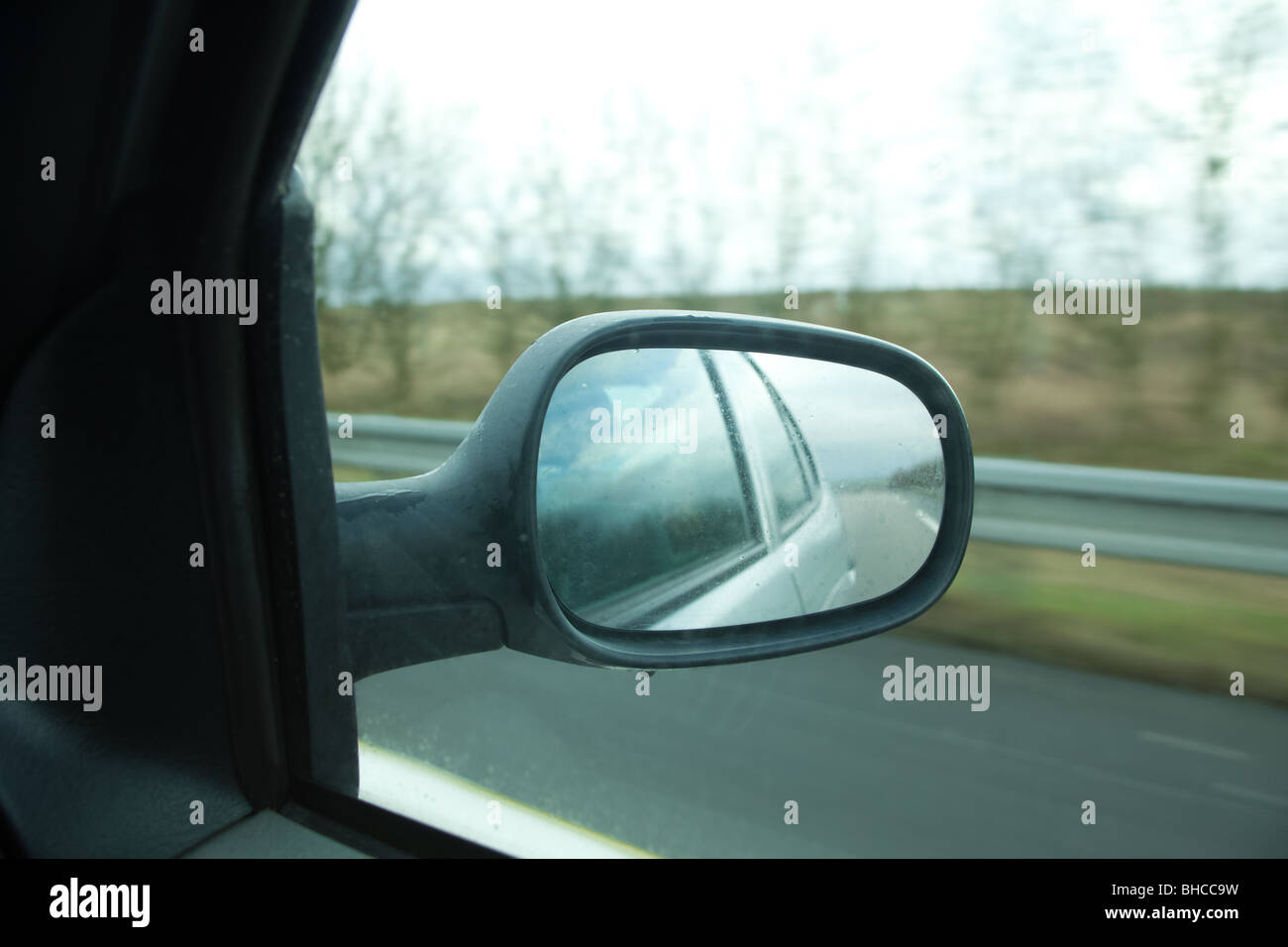 Rear view mirror Stock Photo - Alamy
