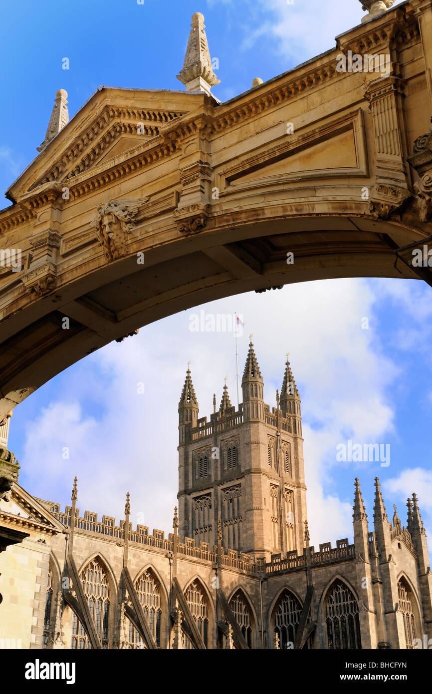 Abbey roman bath hi-res stock photography and images - Alamy