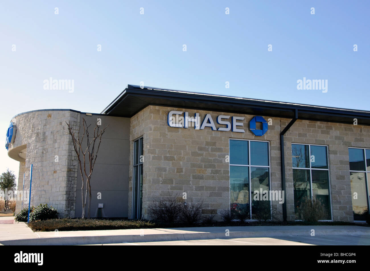 Chase bank building, Texas, USA Stock Photo Alamy
