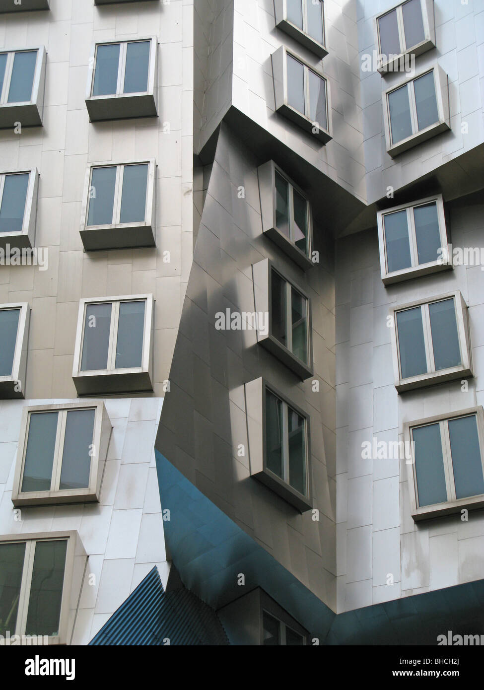 Stata Center buildings MIT in Cambridge MA Stock Photo