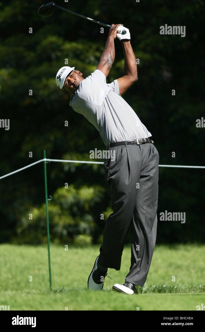 VIJAY SINGH FIJI PACIFIC PALISADES LOS ANGELES CA USA 03 February 2010 Stock Photo