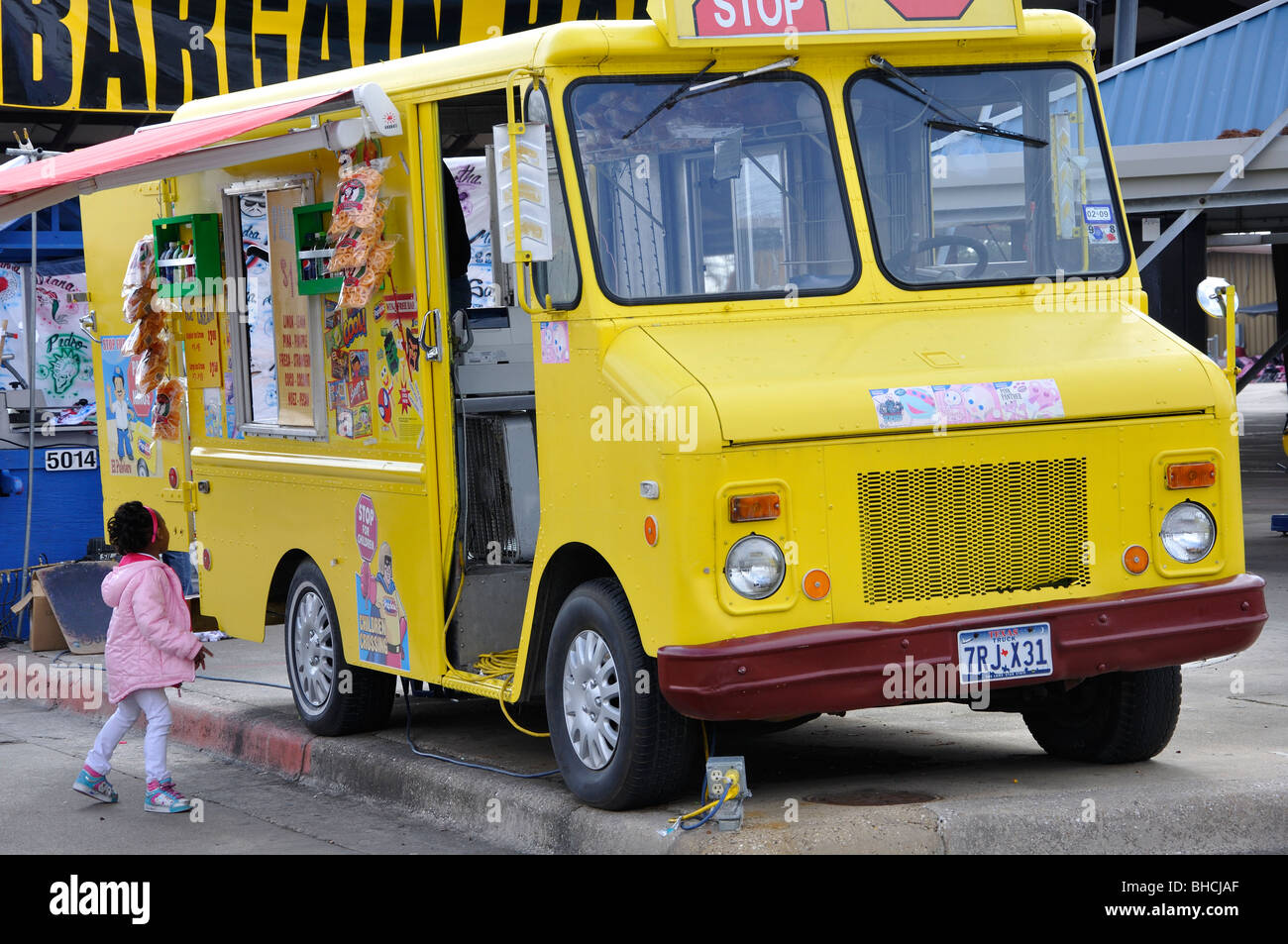 Ice cream truck, USA Stock Photo Alamy