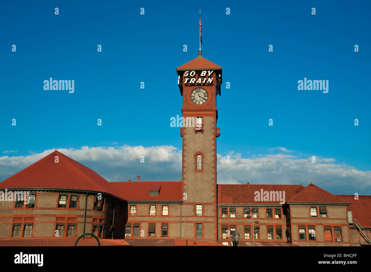 Union Station, train station, Portland Oregon Stock Photo Alamy