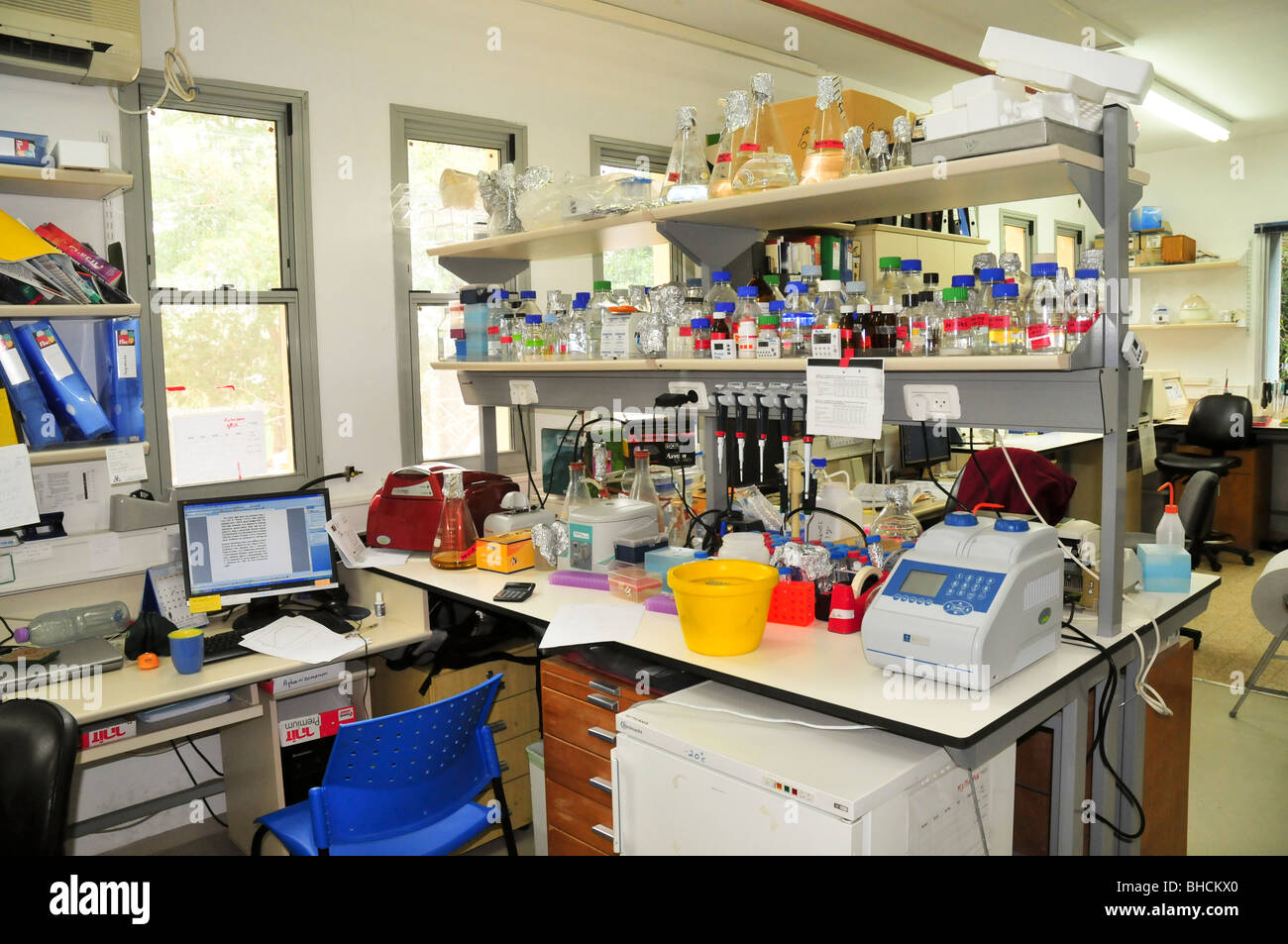 The Israeli water authority lab Stock Photo Alamy