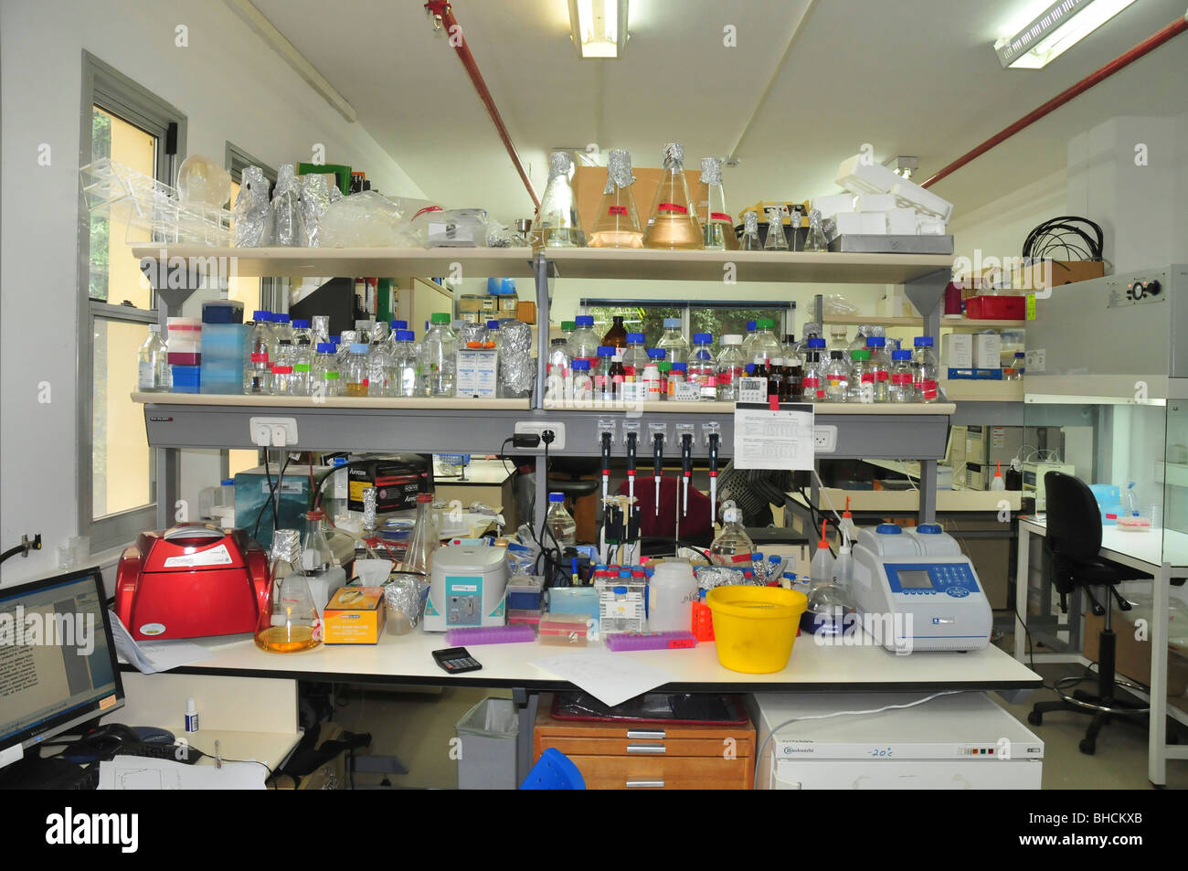 The Israeli water authority lab Stock Photo Alamy