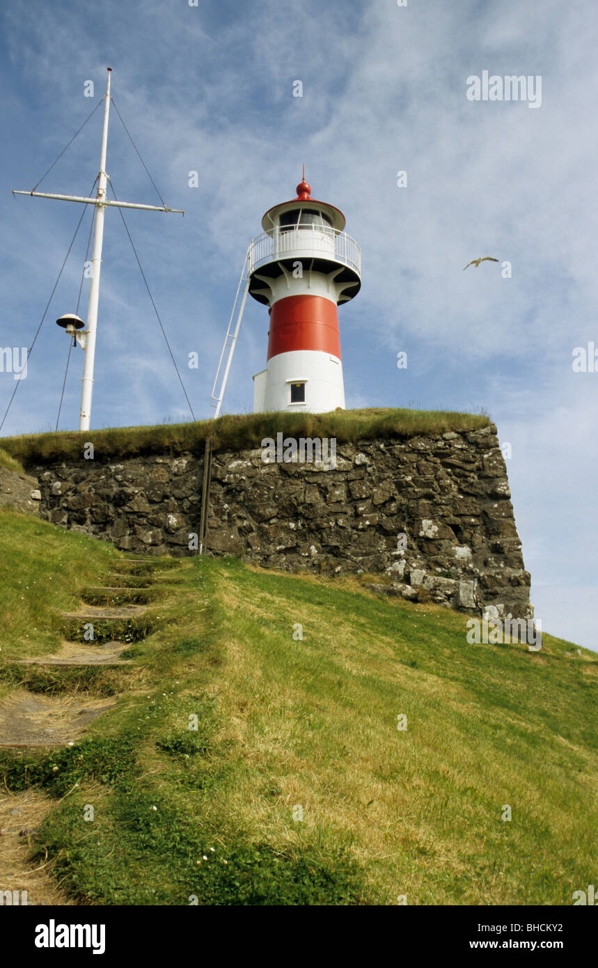 Faro, Tórshavn, ISLAS FAROE Stock Photo