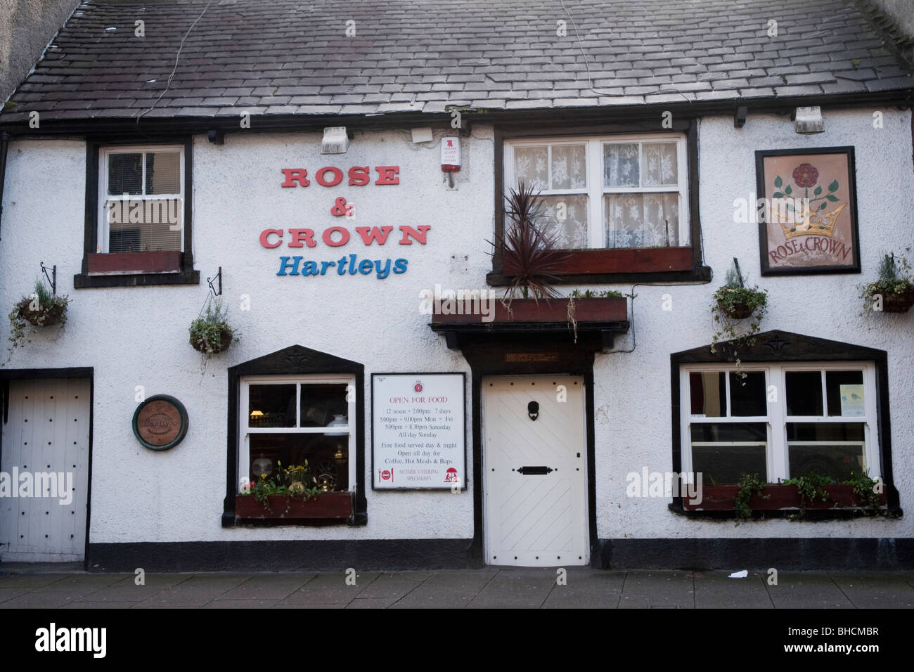 Old pub in Ulverston, a small market town on the edge of the Lake