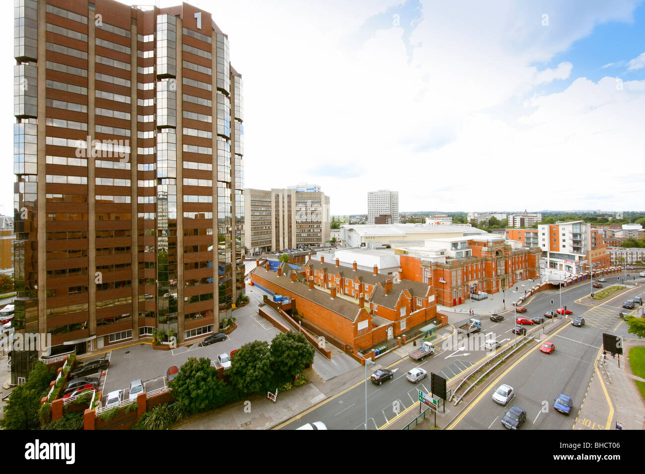 1 hagley road building on Broad Street, Birmingham Stock Photo Alamy