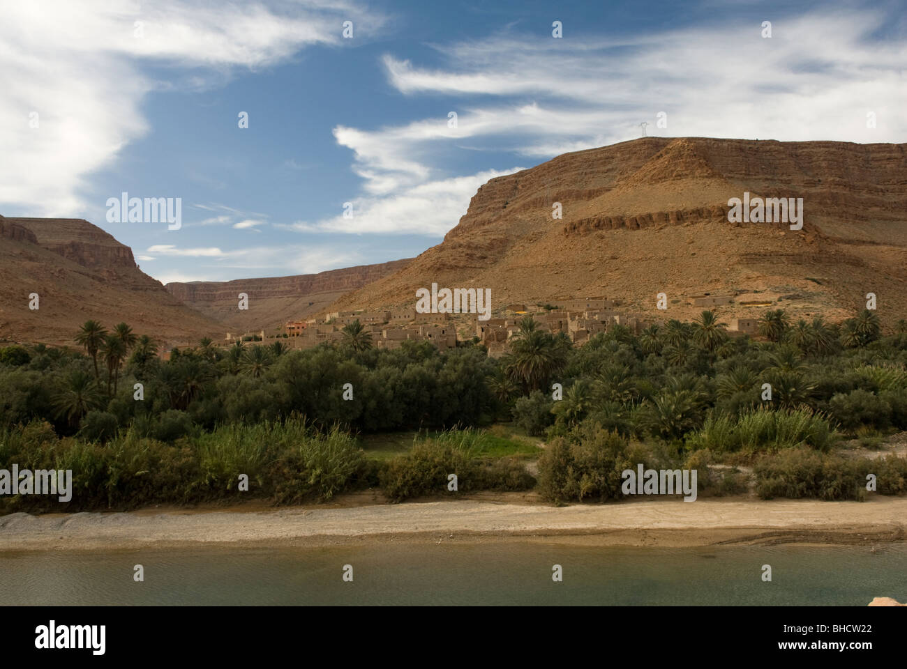 Ait Atman, Berber village, Atlas Mountains, Morocco. Stock Photo