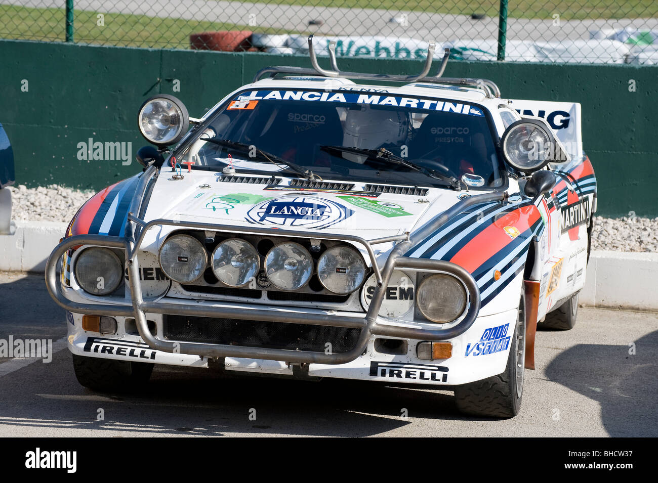 The Lancia Rally 037 (also known as the Lancia Abarth #037) Ex world rally sports car Stock Photo