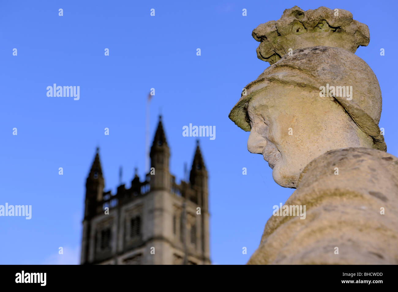 Roman Baths - City of Bath, Somerset - England Stock Photo