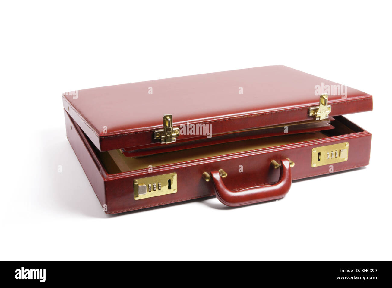 Open briefcase Cut Out Stock Images & Pictures Alamy