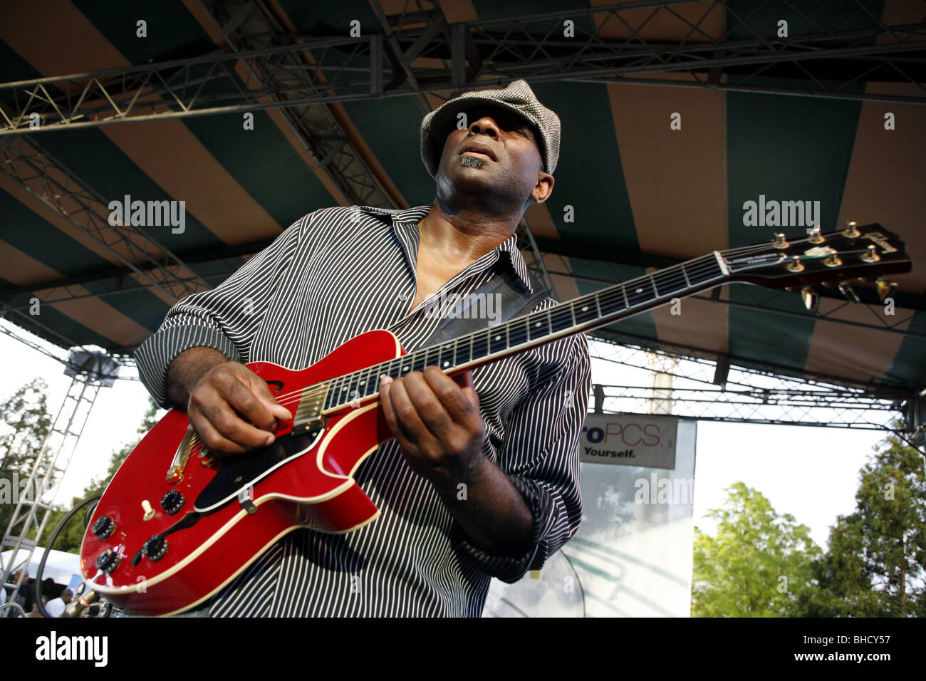 Blues Concert, Centennial Olympic Park, Atlanta, USA Stock