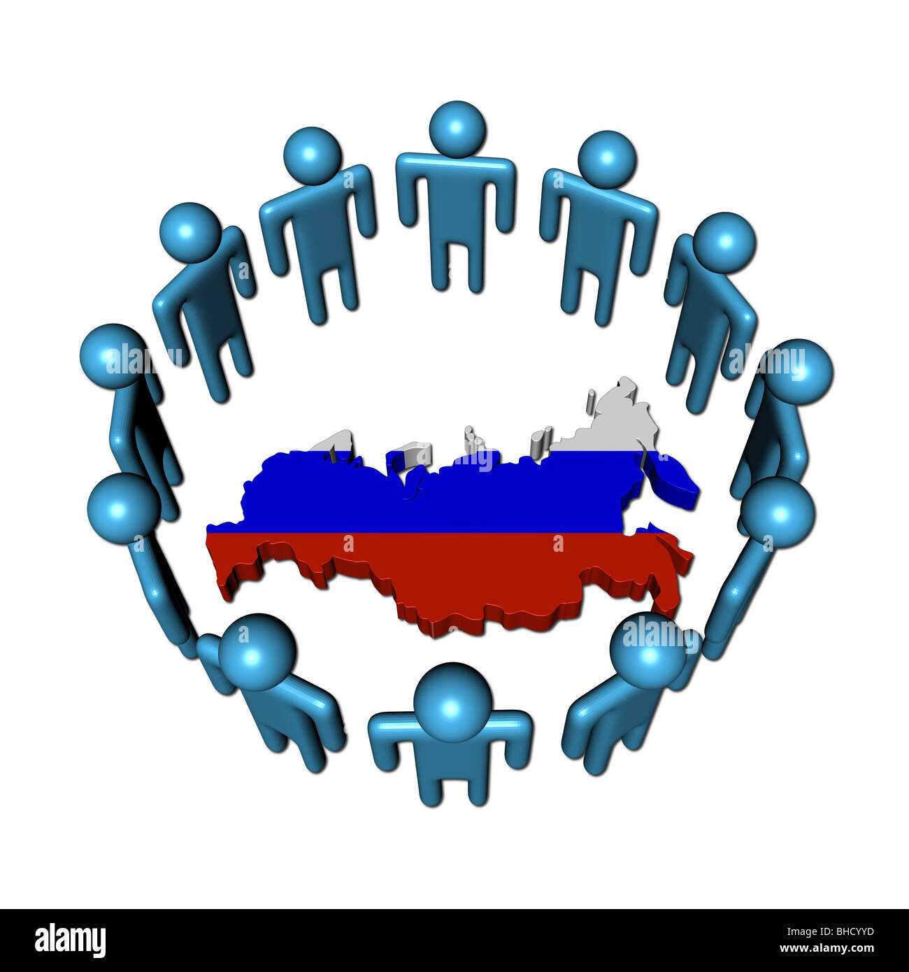 Russian Federation flag map Stock Photo by ©Ludvigcz 11098921