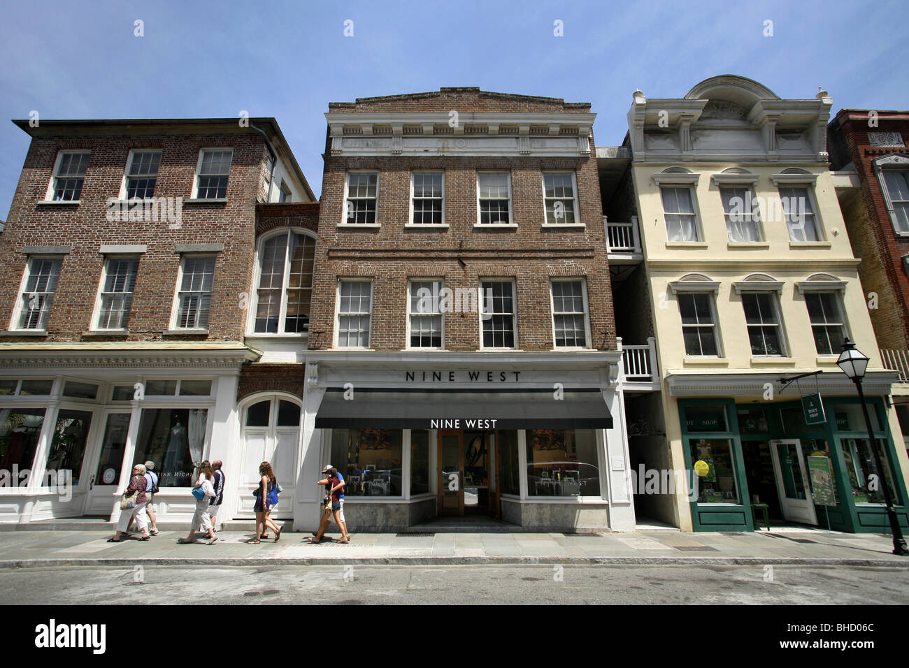 Nine West Shop, King Street, Charleston, South Carolina, USA Stock Photo