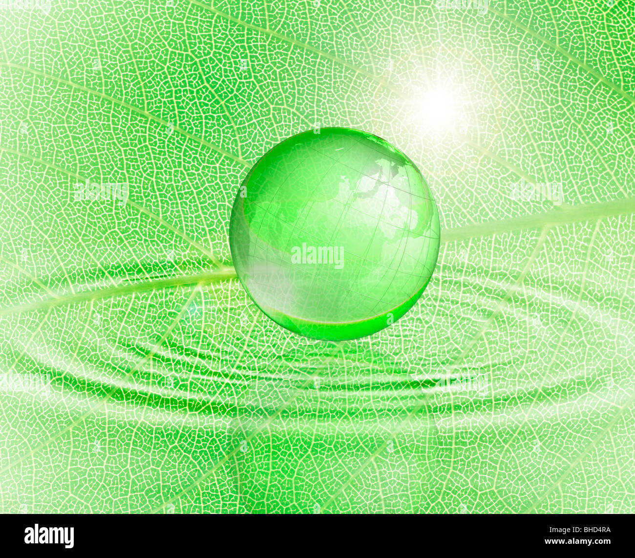 Planet earth with circles hi-res stock photography and images - Alamy