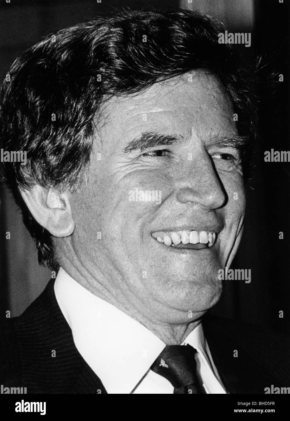 Hart, Gary (Colorado), US politician (Democrats), former presidential candidate (against Walter Mondale), portrait, Stock Photo