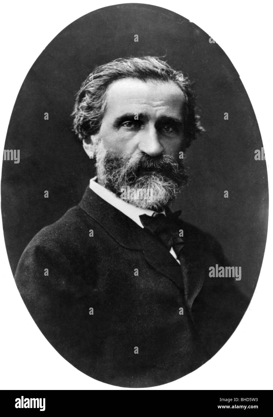 Verdi, Giuseppe, 10.10.1813 - 27.1.1901, Italian composer, portrait, 1867, Stock Photo