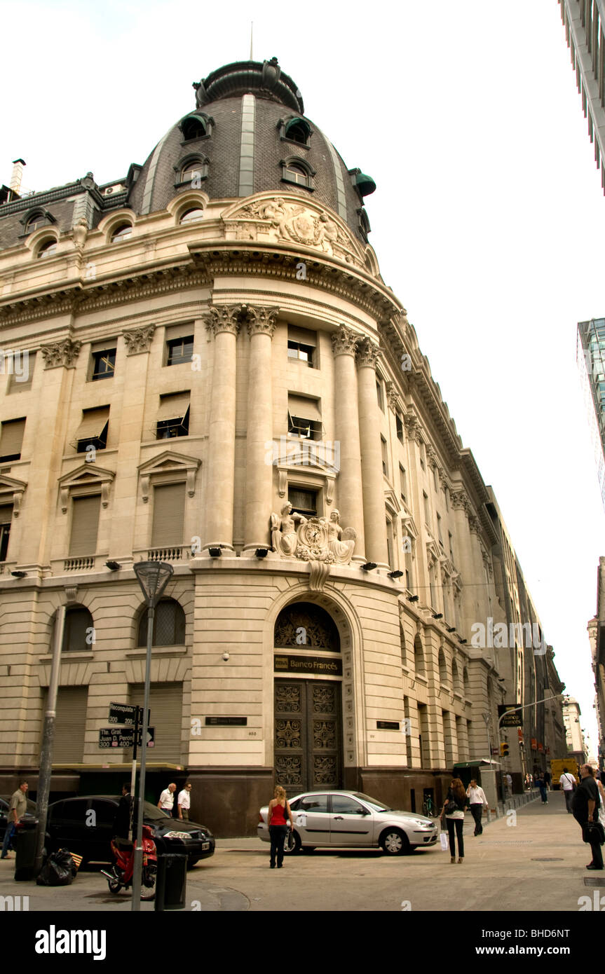 Banco Frances Buenos Aires Argentina Bank City Stock Photo