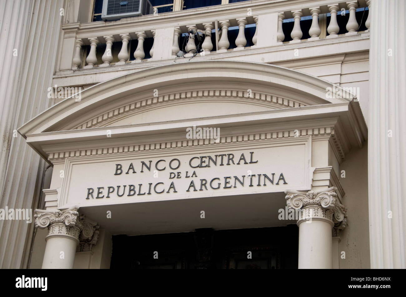 Buenos Aires National Central Bank of Argentina Banco Central de la Republica Argentina Stock Photo