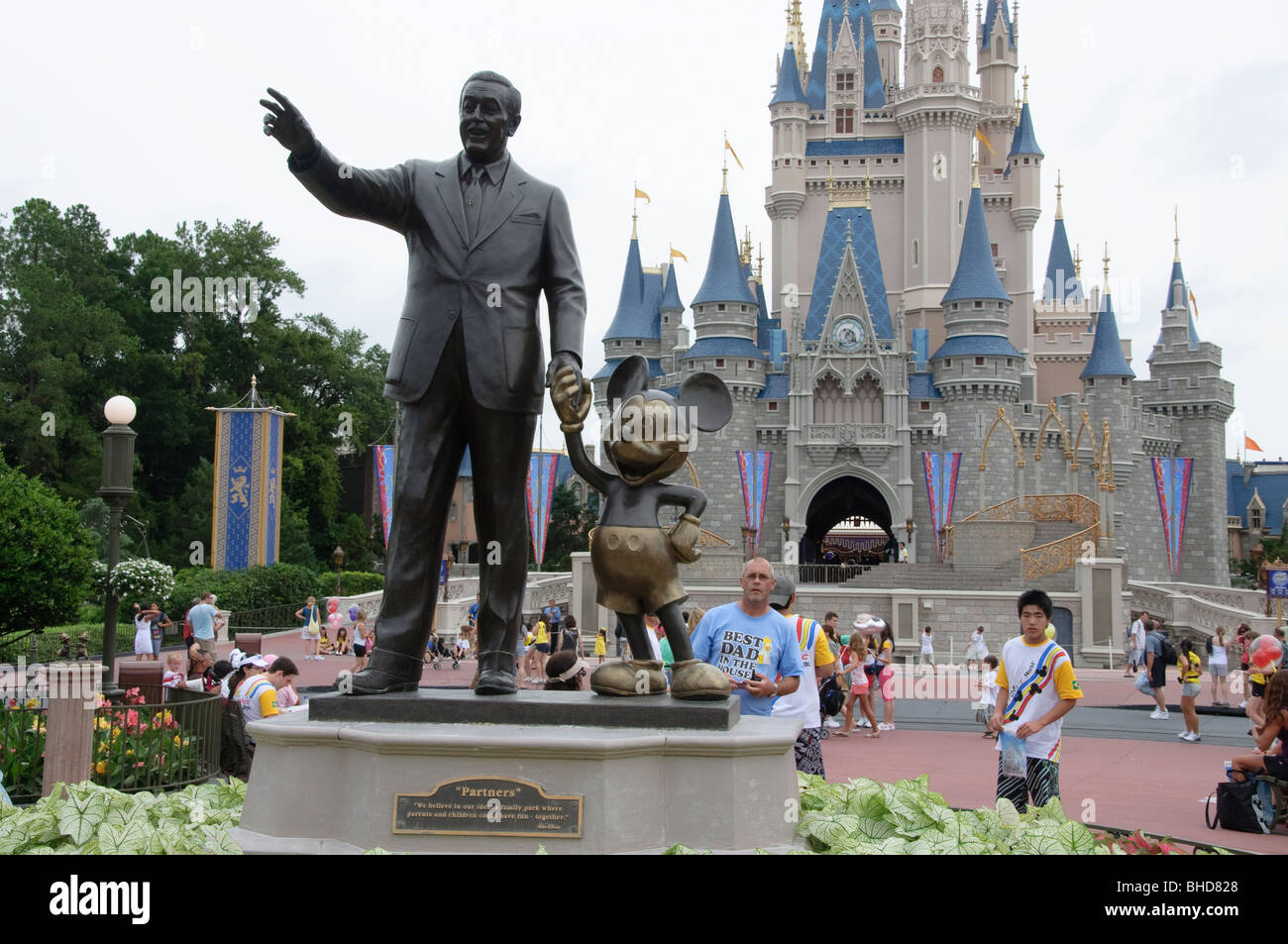 Walt Disney World Florida FL Magic Kingdom Stock Photo