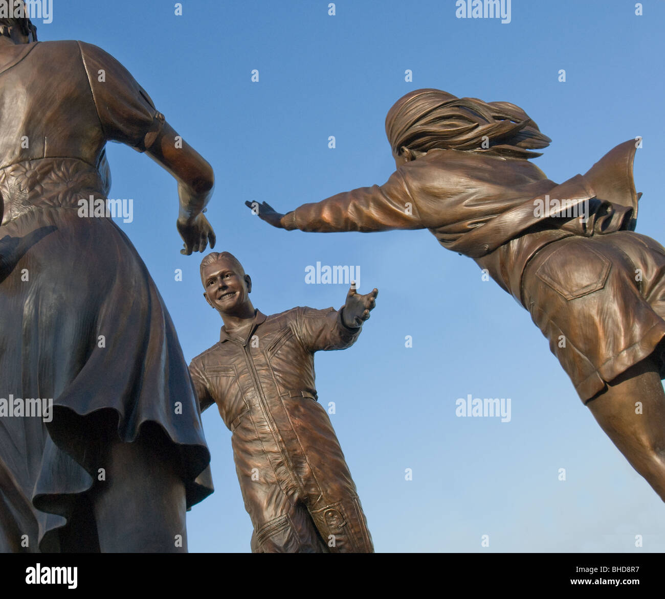 Naval Aviation Monument in Virginia Beach, Virginia Stock Photo