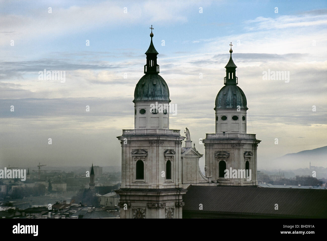 Salzburg Cathedral, Austria Stock Photo