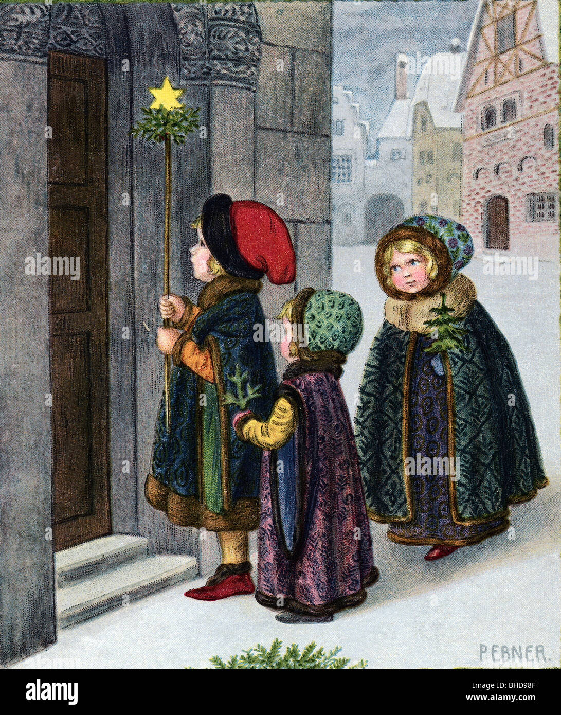 Christmas Carol Drawings 