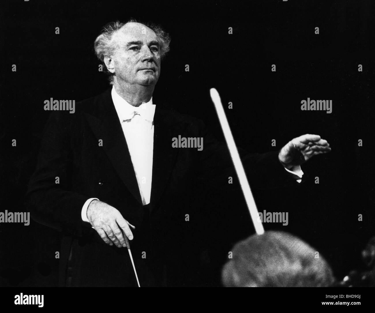 Kubelik, Jeronym Rafael, 29.6.1914 - 11.8.1996, Czech composer, conductor, half length, conducting, , Stock Photo